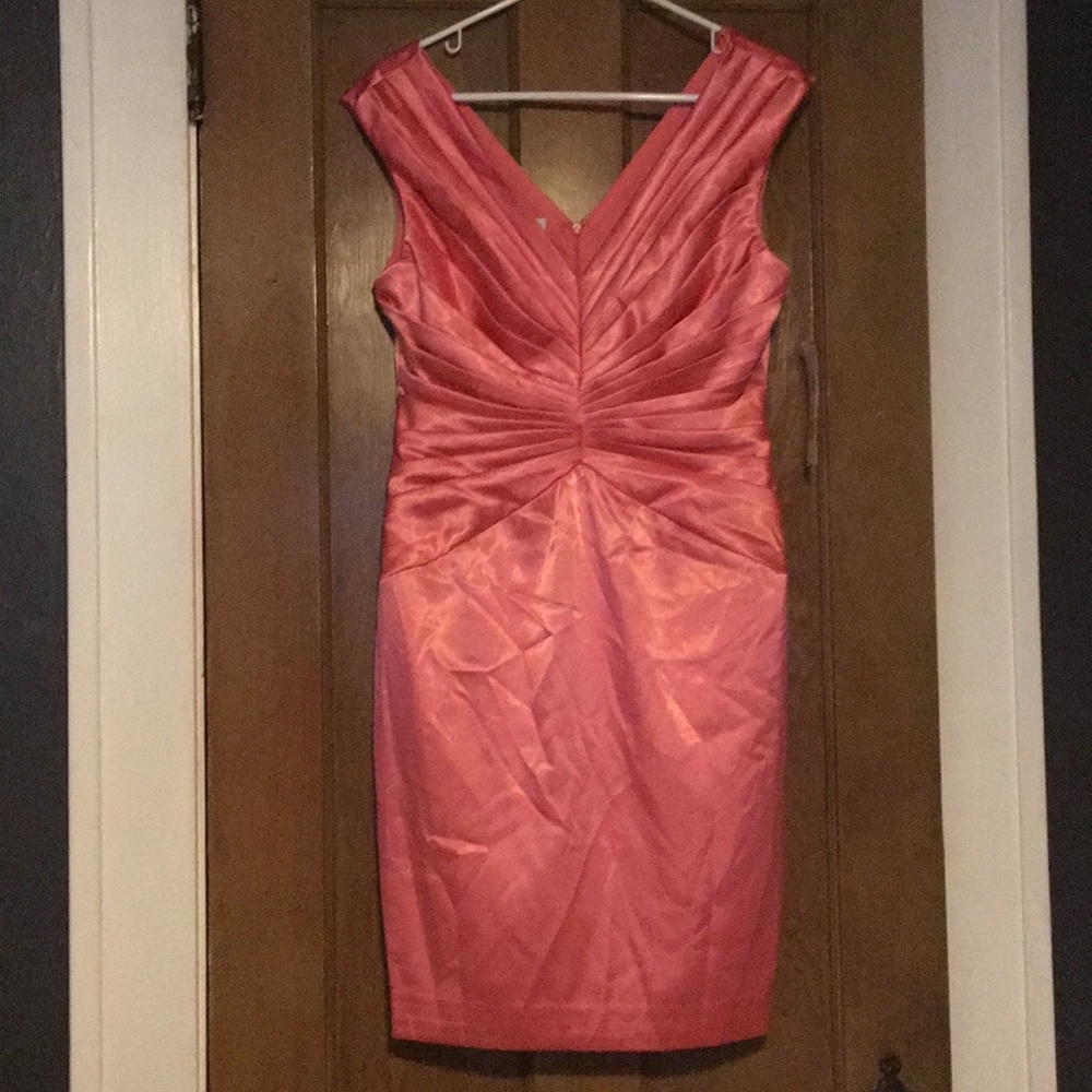 London Times Pink Cocktail Dress